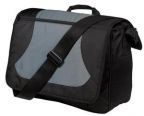 Port Authority® Midcity 100% Polyester Messenger Bag - 12"h x 15.5"w x 3.75"d